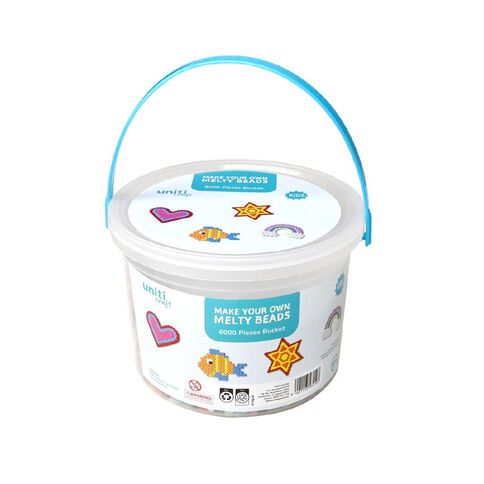 Uniti Melty Beads Bucket 6000 Pieces Uniti Melty Beads Bucket 6000 Pieces