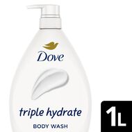 Dove Triple Hydrate Bodywash 1L