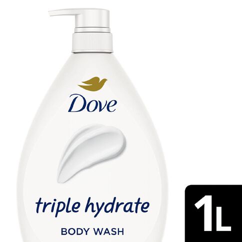 Dove Triple Hydrate Bodywash 1L