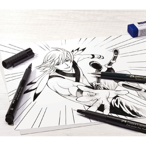 Faber-Castell Manga Starter Set Pitt Artist Pens