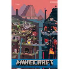 Minecraft World Poster