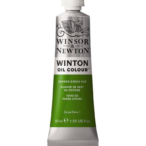 Winsor & Newton Winton Oil Paint 37ml Chrome Hue Green Mid
