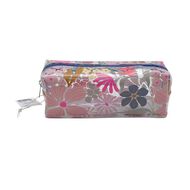 Uniti Pencil Case Floral Purple Mid