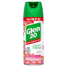 Glen 20 Spray Disinfectant All-In-One Berry Breeze 300g
