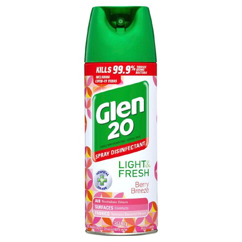 Glen 20 Spray Disinfectant All-In-One Berry Breeze 300g