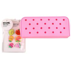 Kookie Summer Pencil Case Pink