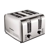 Living & Co Toaster 4 Slice Stainless Steel