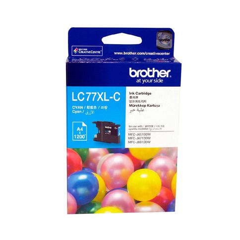 Brother Ink LC77XL Cyan (1200 Pages)