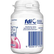 Extra White Bubblemint Chewing Gum SF Bottle 46 Piece 64g