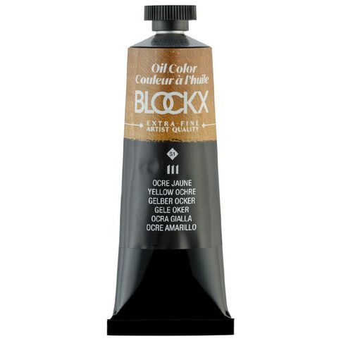 BLOCKX Oil Tube 35ml S1 111 Ochre Yellow Yellow