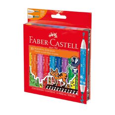 Faber-Castell Double Ended Fibre Tip Markers Wallet of 10