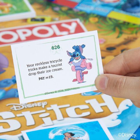 Hasbro Monopoly Stitch Game