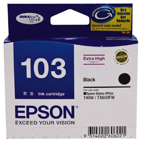 Epson Ink T103 Black (1035 Pages)