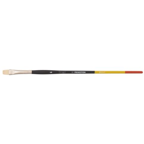 Princeton Snap Brush Long Handle Bristle Bright 6