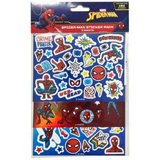 Spider-Man Sticker Sheet 3 Pack