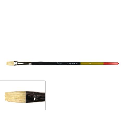Princeton Snap Brush Long Handle Bristle Flat 6
