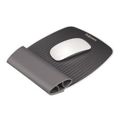 Fellowes I-Spire Mouse Pad And Wrist Rest Grey Mid