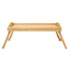 Living & Co Fold Out Wooden Tray Natural