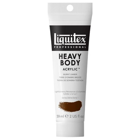 Liquitex Heavy Body Acrylic 59ml Burnt Umber