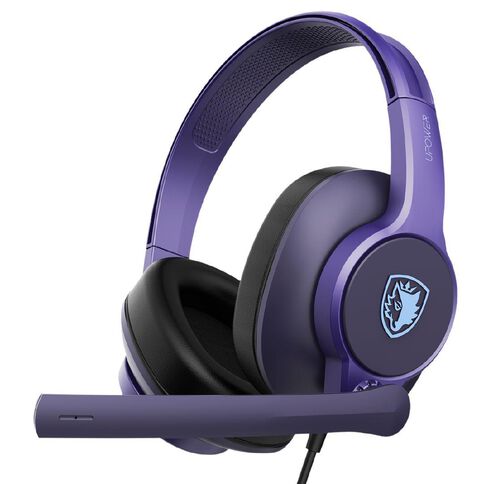 SADES Upower Wired Headset Purple