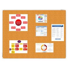 Boyd Visuals Corkboard 1200 x 900mm