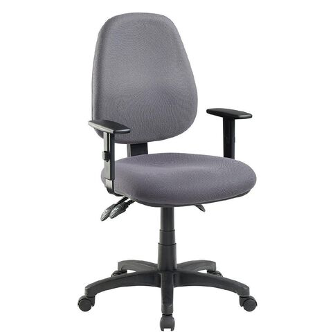 Jasper J Advance Chair with Adjustable Arms Charcoal