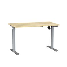 Knights Agile Boost Electric Single Sided Desk Frame Atlantic Oak Top