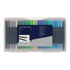 Uniti Watercolour Dual Ended Markers 48 Pack