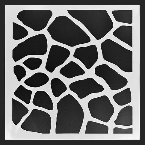 Uniti Stencils Animal Print 4 Set 12 inch