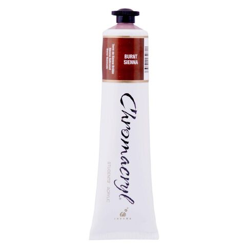 Chromacryl Paint Burnt Sienna Red 75ml