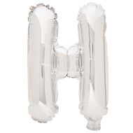 Artwrap Foil Balloon H Silver 35cm