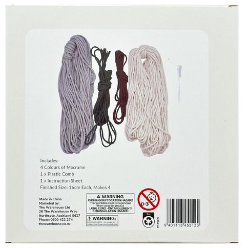 Uniti Macrame Coasters Kit