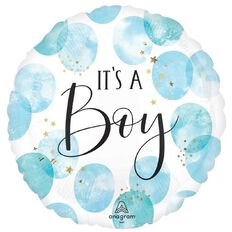 Amscan 45cm Standard HX Baby Boy