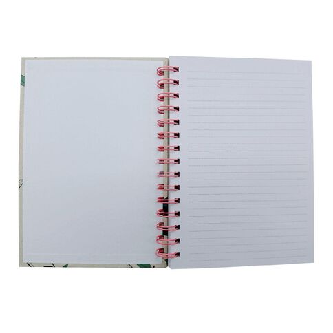 Uniti Boho Spiral Notebook Moss A5
