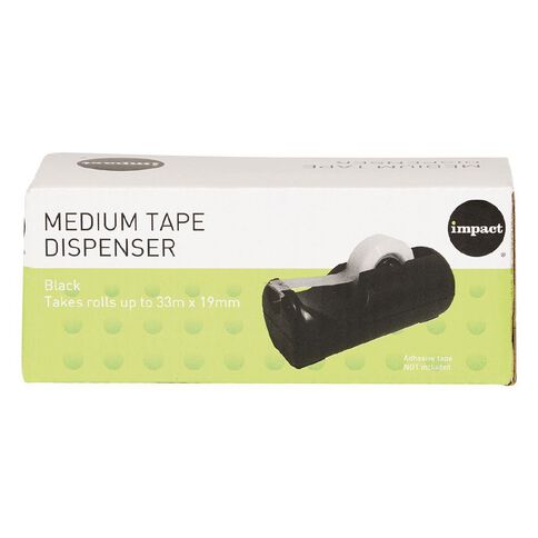 WS Tape Dispenser Black Medium
