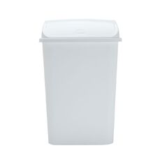 Taurus Flip Bin White 48L