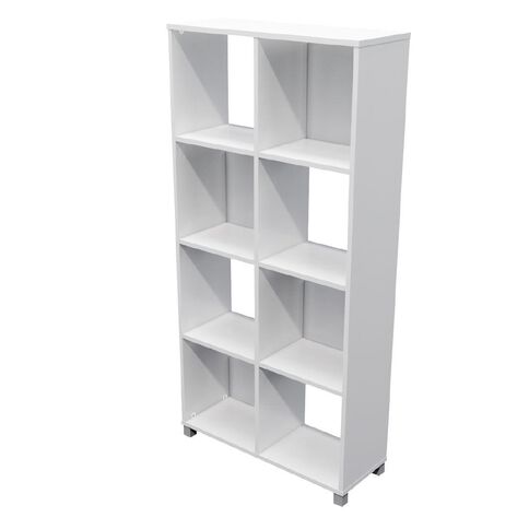 Zealand 8 Cube Cubby White White