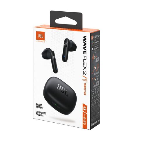 JBL Wave Flex 2 True Wireless Earbuds Black