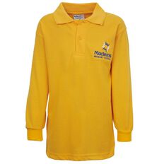 Schooltex Maclean Long Sleeve Polo with Embroidery