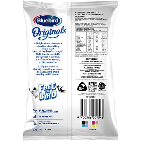 Bluebird Originals Ready Salted 45g