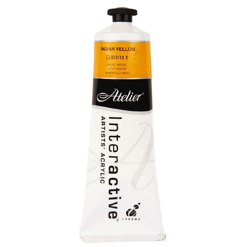 Atelier S2 Acrylic Paint Indian Yellow 80ml