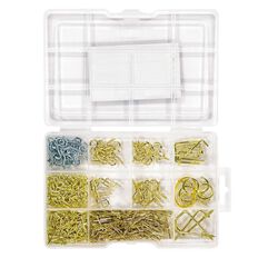 Mako Hook With Eye Screw Assortment 600 Piece