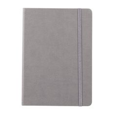 WS Hardcover PU Notebook Grey Mid A5