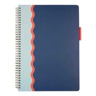 Uniti Stationery Navy A4 Notebook