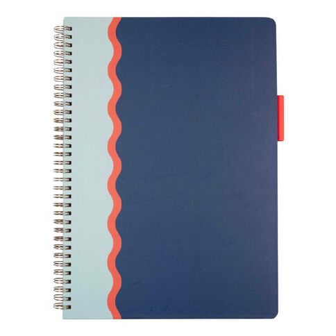 Uniti Stationery Navy A4 Notebook