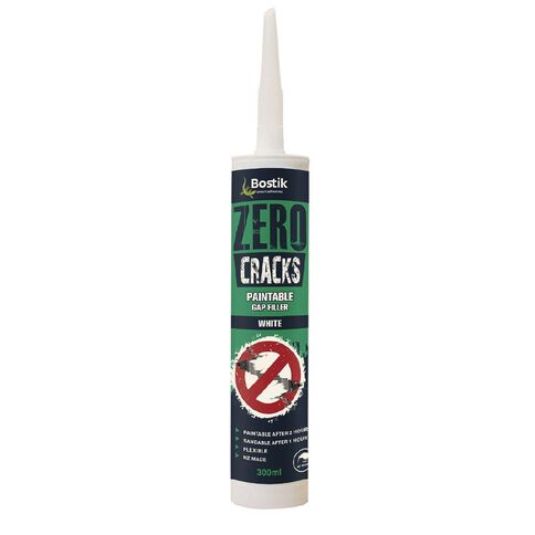 Bostik Zero Cracks White Cartridge 300ml
