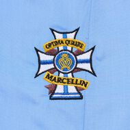 Schooltex Marcellin College Junior Short Sleeve Blouse - New Embroidery