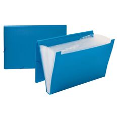 WS Foolscap Expanding File PP 12 Pocket