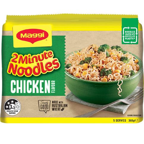 Maggi 2 Minute Noodles Chicken 5 Pack