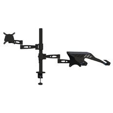 Accent Quick Ship Laptop Monitor Arm Black